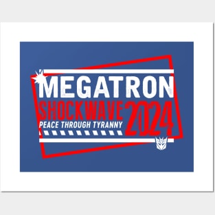 Megatron/Shockwave 2024 Posters and Art